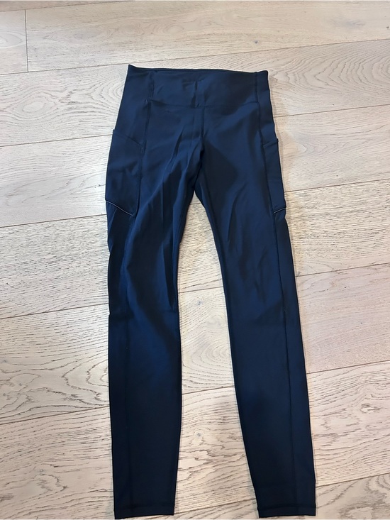 lululemon athletica Pants - lululemon athletica Black High-Rise Leggings with Side Pockets